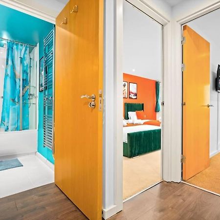 Spacious 2 Bed Apt B'Ham Cc With Parking Sleeps 7 Birmingham Buitenkant foto