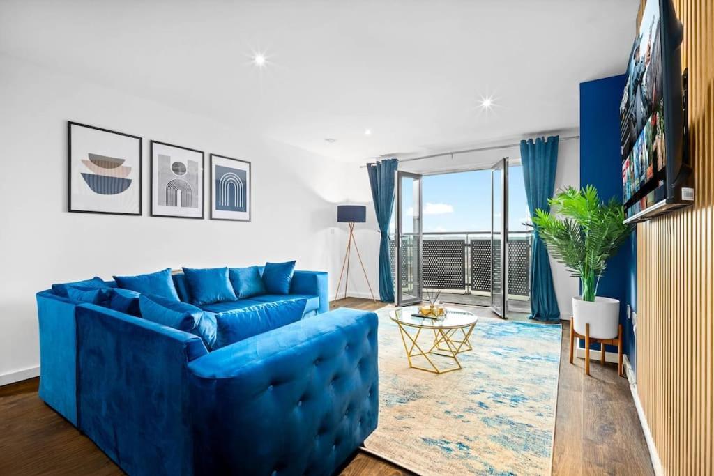Spacious 2 Bed Apt B'Ham Cc With Parking Sleeps 7 Birmingham Buitenkant foto